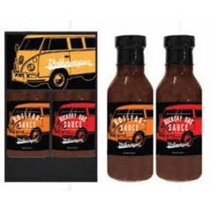 2 Pack BBQ Sauce (350 ml each) - Black
