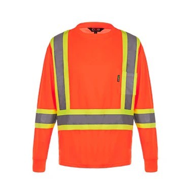 Lookout Adult Long Sleeve Hi-Vis T-Shirt