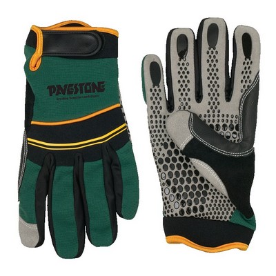 Sythetic Leather Palm Mechanic Glove