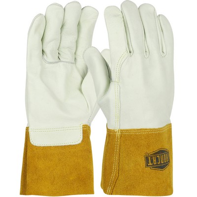 Ironcat® Premium Top Grain Cowhide Leather MIG Welder's Glove with Kevlar® Stitching