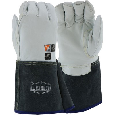 Ironcat® AR Premium Kidskin Leather TIG Welder's Glove with Aramid Lining and DuPont™ Kevlar® Stitch