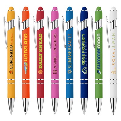 Ellipse Softy Brights Gel Pen w/Stylus - ColorJet