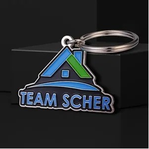 2" Soft Enamel Keychain