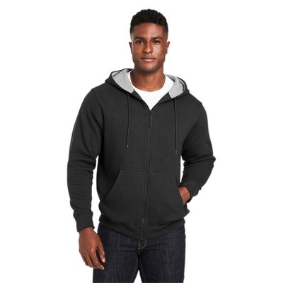 Harriton® Unisex Tall ClimaBloc™ Lined Heavyweight Hooded Sweatshirt