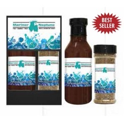 2 Pack - 1 BBQ (350 ml), 1 Spice (8 oz.) - Black